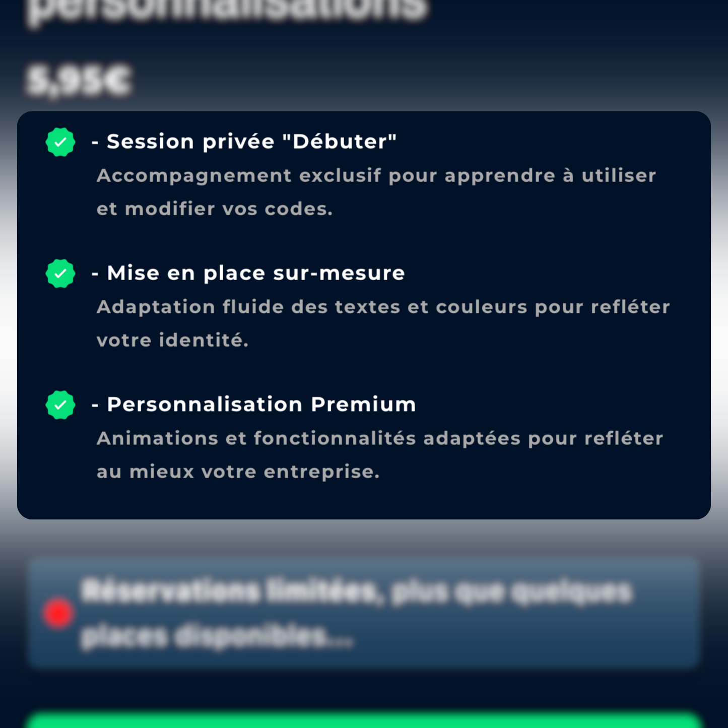 N°7|3 Bullet avec description