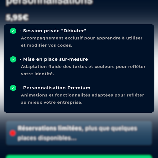 N°7｜3 Bullet avec description